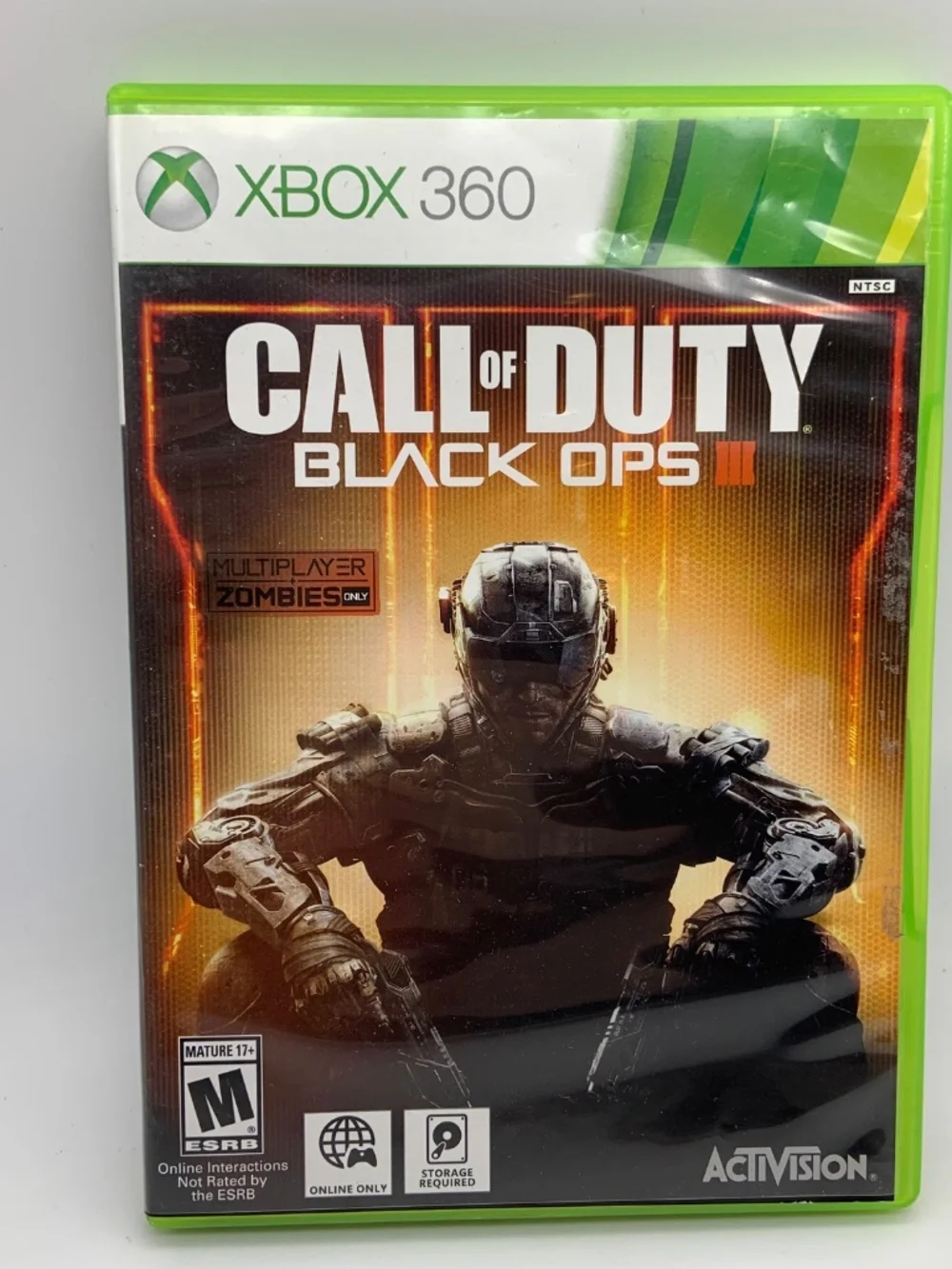 Xbox 360 Call of Duty Black Ops III Game Preowened w/ Case Microsoft